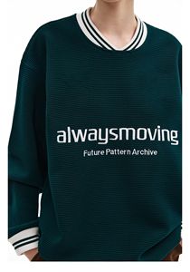 Sudadera con Capucha Unisex de Alta Calidad, de Lujo, de Poliéster/Algodón, Extragrande, de Invierno, Personalizada, con Cuello Redondo, Forrada, Transpirable, para Hombre - Product Image 3