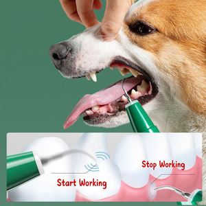 Waterproof Pet Ultrasonic Tooth Cleaner Kit Electric <strong>Dog</strong> <strong>Plaque</strong> <strong>Remover</strong> with Charging Power Source for Teeth - Product Image 3