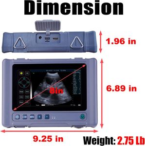 <span class=keywords><strong>Appareil</strong></span> d'échographie vétérinaire portable OEM T1 pour le diagnostic de la gestation du bétail et l'utilisation en élevage - Product Image 5