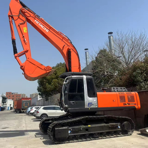 Excavadora de cadenas Hitachi ZX350 de alta eficiencia, usada, original de Japón, 1 año de garantía, bomba de motor hidráulico, cucharón de 2.5m, motor - Product Image 1