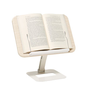 Support <span class=keywords><strong>de</strong></span> <span class=keywords><strong>livre</strong></span> en bois réglable en alliage d'aluminium pour la lecture, support portable pour ordinateur portable en bois durable - Product Image 4