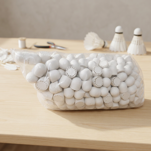 Cork para Raqueta de Bádminton, Cuerdas de Corcho Blancas de PP, Embalaje de Plástico, Deportes de Interior, Cuerdas de Corcho Blancas de PP Duraderas, Bolsa de Plástico - Product Image 5