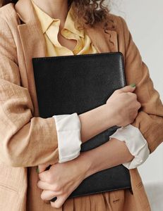 Bìa cứng A3 <span class=keywords><strong>padfolio</strong></span> danh mục đầu tư thư mục Faux Leather chủ thẻ kinh doanh tiếp tục tổ chức cho cuộc phỏng vấn Letter-Sized tài liệu - Product Image 6