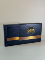 Boîtes en carton rigide en papier blanc Marque privée Golden Horse Choco Miel Rhino VVIP Emballage UV Le Cheval Noir