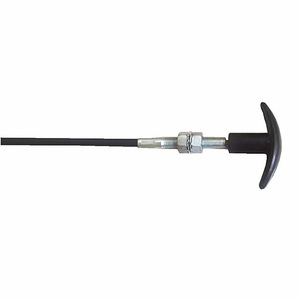 Control Flexible Shaft Assembly SS304 With Wire Rope T Handle For Buses <b>Coaches</b> Trucks - Product Image 2