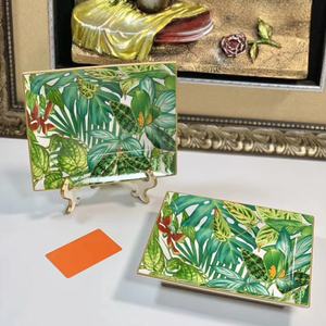 Cendrier de style américain, luxe léger, rétro, en porcelaine fine, décoration d'intérieur, sans fumée, carré, respectueux de l'environnement - Product Image 2