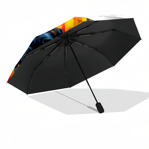 1 Parapluie Personnalisé avec Noms de Couple et Portrait d'Animal de Compagnie, Impression UV, Sans Minimum de Commande, Cadeau Idéal - Product Image 5