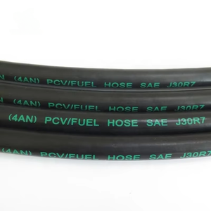 Haute Performance coupe personnalisée tressé SAE J30 R6 R7 tuyau de <span class=keywords><strong>carburant</strong></span> NBR matériel 6mm 8mm 10mm tuyaux en caoutchouc noir pour voitures - Product Image 4