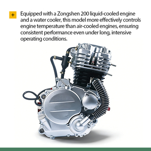 Vente en gros usine Tricycle utilitaire à <span class=keywords><strong>3</strong></span> <span class=keywords><strong>roues</strong></span> à carrosserie ouverte, à essence, à refroidissement par air, pour charges lourdes - Product Image 5