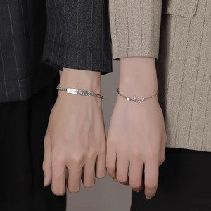 Blue Eucalyptus And Bird <b>Couple</b> <b>Bracelet</b> Zinc Alloy Claw Setting Unisex Gift Jewelry - Product Image 3