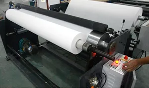 Non Woven Fabric Slitting Machine Automatic Non Woven Roll To Roll Cutting Machine