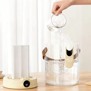 New 1400ml Portable Air <b>Humidifier</b> USB Rechargeable 1800mAh Quiet 3 <b>Mist</b> Modes Mini <b>Humidifier</b> with Light for Home Office - Product Image 4