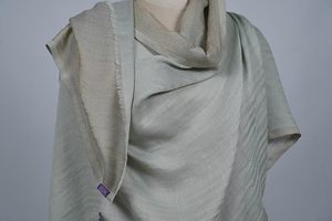 Luxury Zari Reversible Stole for Women Soft Dual Tone <b>Shawl</b> <b>Wrap</b> Designer Elegant Fashion Accessories Lightweight - Product Image 5