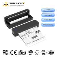 Impresora Térmica de Tatuajes Luck Jingle MT80, Mini Impresora Portátil Inalámbrica BT USB para Oficina, Estudio, Viajes, Tienda de Tatuajes, Fábrica Personalizada