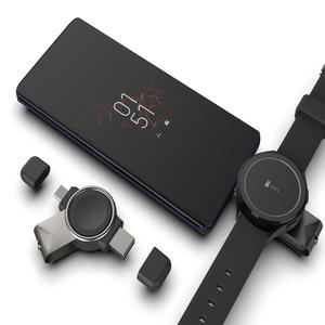 Chargeur sans fil magnétique portable 2 en 1, vente chaude <span class=keywords><strong>2022</strong></span>, pour Samsung Galaxy Watch 3/4, chargeur sans fil pour montre intelligente Active 1/2 - Product Image 2