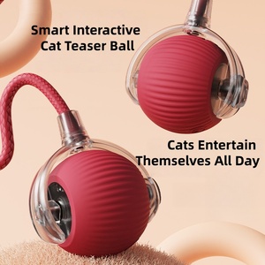 Palline da Tennis Squeaky di Lusso Eco-Friendly per Gatti, Realizzate in Gomma e PC + Silicone, Sicure per Animali Domestici, Stile Sportivo - Product Image 4