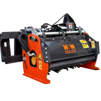 Décapeuse à froid HCN puissante pour chargeuse compacte avec moteur et roulement - Certifiée ISO9001 pour le fraisage du béton et de l'asphalte