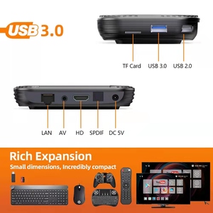Dispositivo de Tv inteligente <span class=keywords><strong>Hk1</strong></span> <span class=keywords><strong>Rbox</strong></span> <span class=keywords><strong>X4s</strong></span>, decodificador con <span class=keywords><strong>Amlogic</strong></span> <span class=keywords><strong>S905x4</strong></span>, Android 11, 8k, 2,4g/5g, wifi, nuevo - Product Image 3