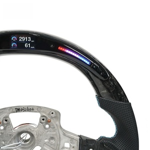 Volante <span class=keywords><strong>Deportivo</strong></span> de Fibra de Carbono Real con Control por Aplicación y LED de Velocidad/RPM para <span class=keywords><strong>BMW</strong></span> <span class=keywords><strong>I8</strong></span>, <span class=keywords><strong>Precio</strong></span> de Fábrica - Product Image 5
