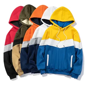 2 renk kapüşonlu Sweatshirt erkekler ve kadınlar için kazak Hoodies özel Logo Unisex çiftler rahat günlük giyim rahat Hoodies