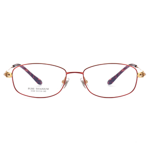 Gọng Kính Mắt Quang Học Kính Titan Khung Nhật Bản Phụ Nữ Kính Mắt - Product Image 4