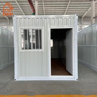 Maison conteneur pliable préfabriquée à faible coût avec chambre, maison modulaire utilisable comme bureau conteneur ou espace de jardin