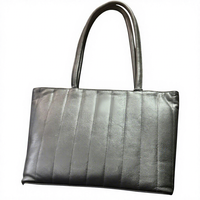 Tas Ransel Kulit Asli Wanita Mewah BS International Desain Multi-Strap Resleting Tahan Air
