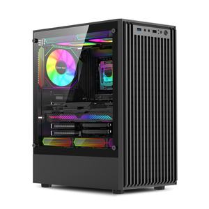 Nouveau design en gros Mid Tower <span class=keywords><strong>Compact</strong></span> Gaming <span class=keywords><strong>Pc</strong></span> Case Gaming Cases <span class=keywords><strong>Pc</strong></span> ATX Computer Cases Towers Case <span class=keywords><strong>Pc</strong></span> Gamer Cabinet - Product Image 1