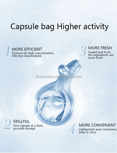 Nieuwe Collectie Anti-Imflamatory Verminderen Roodheid Rustgevende Kalmerende Huidverzorging Anti-Rimpel Hydraterende Blauw Koper Peptide Capsules - Product Image 3