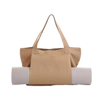 Tas Belanja Kanvas Outdoor Laris Manis, Tas Penyimpanan Matras Yoga Custom Selempang, Tas Belanja Penyimpanan Matras Yoga
