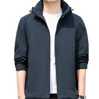 Nouvelle arrivée, veste softshell imperméable doublée de polaire pour homme, avec logo personnalisé et blocs de couleur, pour l'hiver
