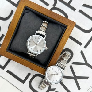 Korean Style Women's Quartz <b>Watch</b> Stainless Steel <b>Case</b> Rhinestone Square Dial Analog Display Butterfly Clasp 8mm Thickness - Product Image 2