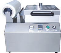 Facile à utiliser 240VCT pour 1 usine Body-fit Saucisse Boeuf Peau Alimentaire Sous Vide Scellant Machine D'emballage Sous Vide Plateau Machine D'emballage