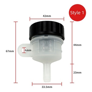 Accessoires universels de modification de moto : Pompe de frein arrière, pompe supérieure, réservoir d'huile séparé, coupelle à huile - Product Image 2