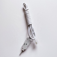 Kabel Uji Khusus RJ11 ke Steker Krone dengan Klip Buaya ke Steker Krone 2 Kutub 4 Kutub Kabel Uji untuk Modul Krone