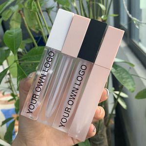 Chứng Khoán Quảng Trường Nhãn Hiệu Riêng Lip Gloss 5Ml Lipgloss Ống Với Nắp Tròn Lip Balm <span class=keywords><strong>Container</strong></span> Rỗng Vàng Bạc Đen Trắng Lip - Product Image 1