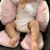 50cm comme un vrai sommeil vivant Reborn bébé LouLou avec peau de peinture 3D veines visibles 20 pouces nouveau-né poupée jouet Bebe Silicone