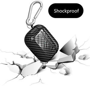 Étui <span class=keywords><strong>Airpods</strong></span> 3 Pro en Fiber de <span class=keywords><strong>carbone</strong></span>, boîtier de protection anti-choc pour écouteurs - Product Image 5