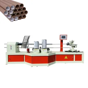Factory price high speed automatic cylinder paper tube glueing machine glue paper core tube making machine