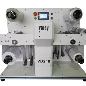 VD240 Desktop High Speed Digital Label Die Cutter Machine Small Mini with VP700/750 Printer