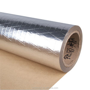 <span class=keywords><strong>Papier</strong></span> avec dos en aluminium fourni par l'usine avec revêtement isolant en scrim FSKV ou FKSV pour <span class=keywords><strong>laine</strong></span> <span class=keywords><strong>de</strong></span> verre et <span class=keywords><strong>laine</strong></span> <span class=keywords><strong>de</strong></span> <span class=keywords><strong>roche</strong></span> - Product Image 2
