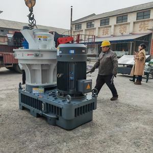 Máquina de pellets de biomasa de buena producción de alta eficiencia, molino de pellets de anillo vertical centrífugo de aserrín - Product Image 4