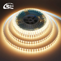 Bande lumineuse LED haute luminosité 8 mm 240 LED 4100K IP67 avec télécommande, flexible, découpe sur mesure, SMD2835 DC24V