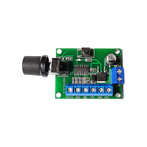 Carte de contrôle de vitesse du moteur PWM, contrôleur de moteur sans balais CC, <span class=keywords><strong>CLK</strong></span>, marche avant et arrière, 12V24V, cycle de travail de fréquence, contrôle de vitesse - Product Image 4