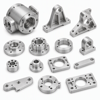 Services de fraisage CNC sur mesure pour pièces robotiques, fournisseur OEM, précision 0,005 mm, ISO 9001, fraisage d'aluminium 6061 pour usinage