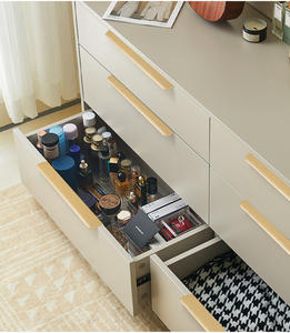 มือจับตู้สีทองยาวแบบซ่อน ติดด้านข้าง สำหรับขายส่ง ใช้กับลิ้นชักและตู้เสื้อผ้า - Product Image 2