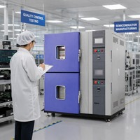 Cámara de Prueba de Temperatura y Humedad Constante de Doble Capa Meida, Equipo de Laboratorio de Estabilidad Climática, Proveedor de Fábrica