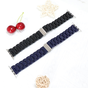 Per <span class=keywords><strong>apple</strong></span> <span class=keywords><strong>Watch</strong></span> <span class=keywords><strong>ultra</strong></span> cinturino 49mm 45mm Smart <span class=keywords><strong>Watch</strong></span> braccialetto a sgancio rapido da donna <span class=keywords><strong>cinturini</strong></span> in plastica lusso - Product Image 6
