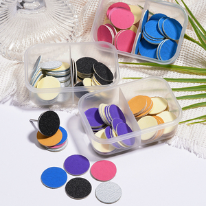 Schuurkussen 25Mm 15Mm 20Mm 35Mm Roestvrijstalen Schuuras Vervangbare Schuurschijf Rond Voor Pedicure - Product Image 5