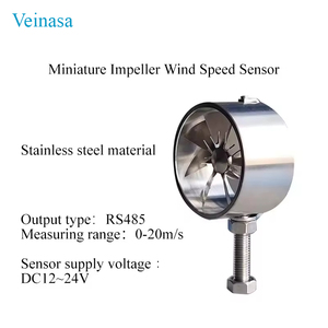 Veinasa-IWS01 thép không gỉ kỹ thuật số RS485 cánh quạt cảm biến tốc độ gió tuabin gió máy đo gió nông nghiệp dụng cụ đo lường - Product Image 3